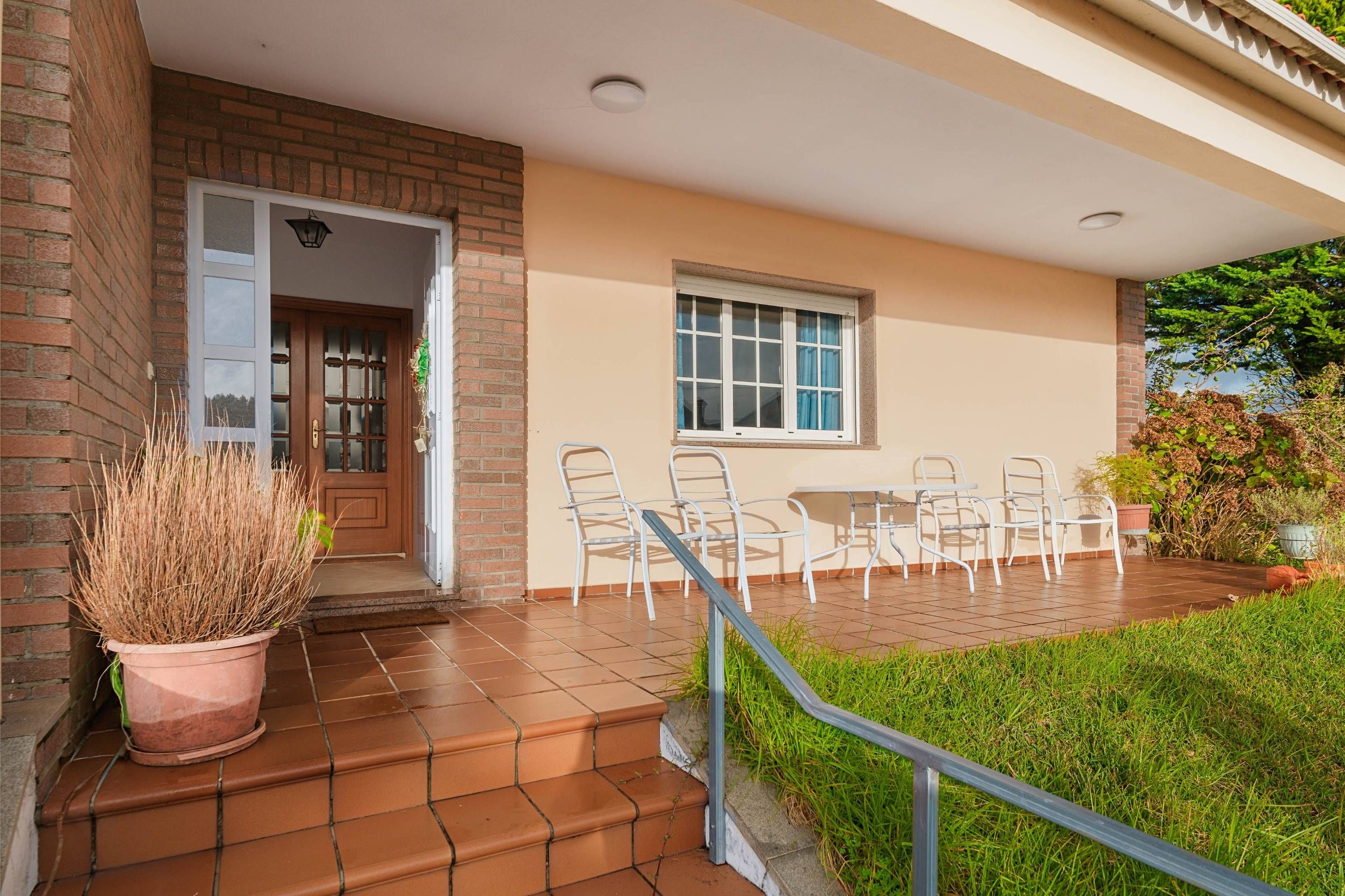 Terrace of House or chalet for sale in Ribadumia  with Heating and Private garden