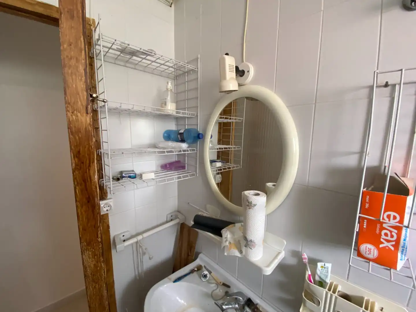Badezimmer von Haus oder Chalet zum Verkauf in Sax mit Klimaanlage und Terrasse