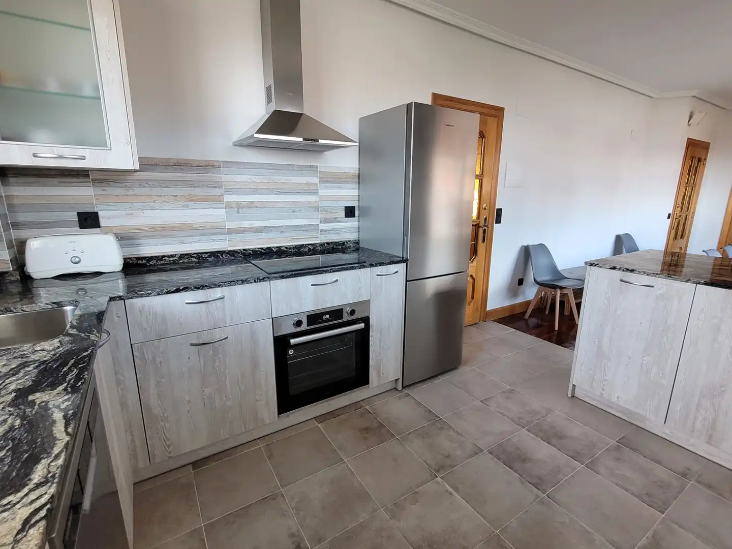 Küche von Haus oder Chalet zur Miete in Castro-Urdiales mit Heizung, Privatgarten und Terrasse