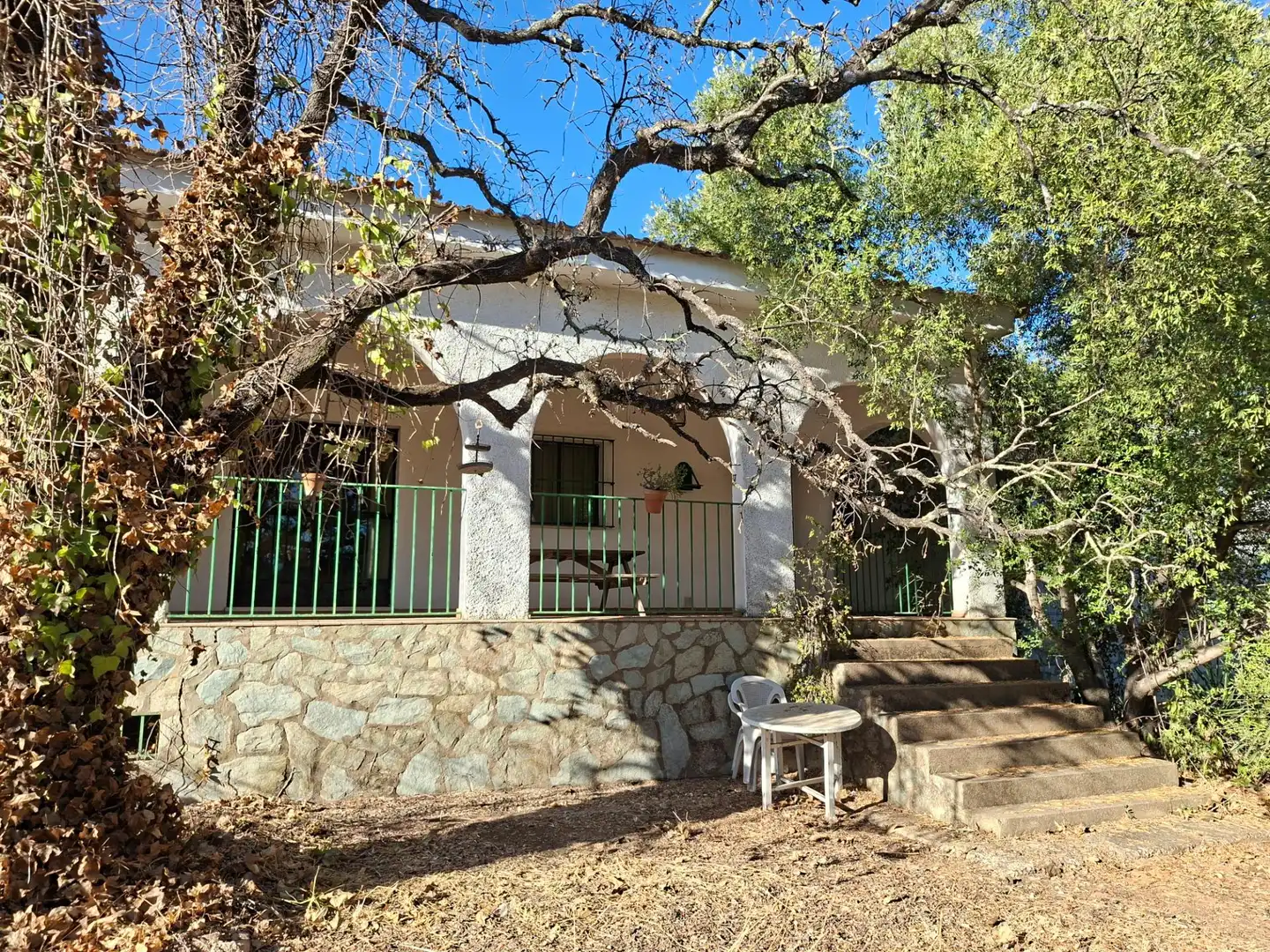 Vista exterior de Casa o chalet en venta en Guillena con Aire acondicionado, Jardín privado y Terraza