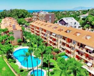 Exterior view of Flat for sale in Marbella  with Air Conditioner and Terrace