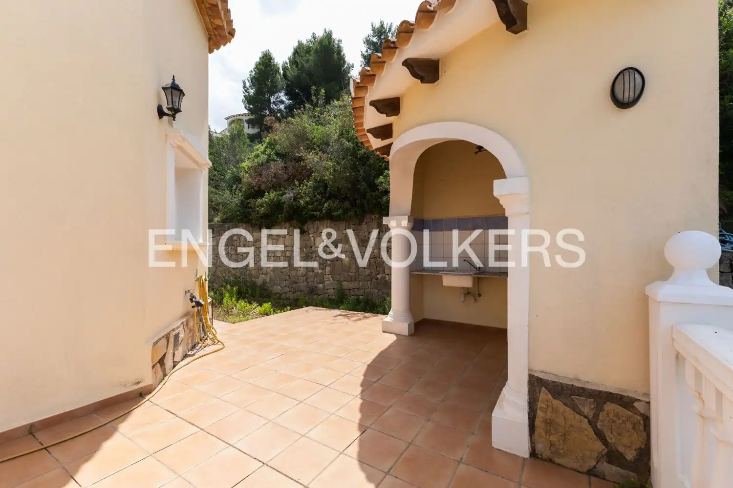 Terrassa de Casa o xalet en venda en Pedreguer amb Aire condicionat, Calefacció i Jardí privat