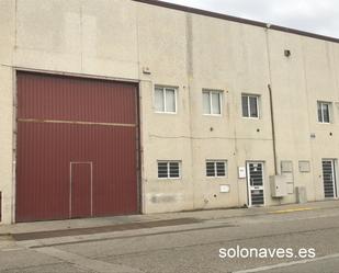 Vista exterior de Nau industrial de lloguer en La Puebla de Alfindén