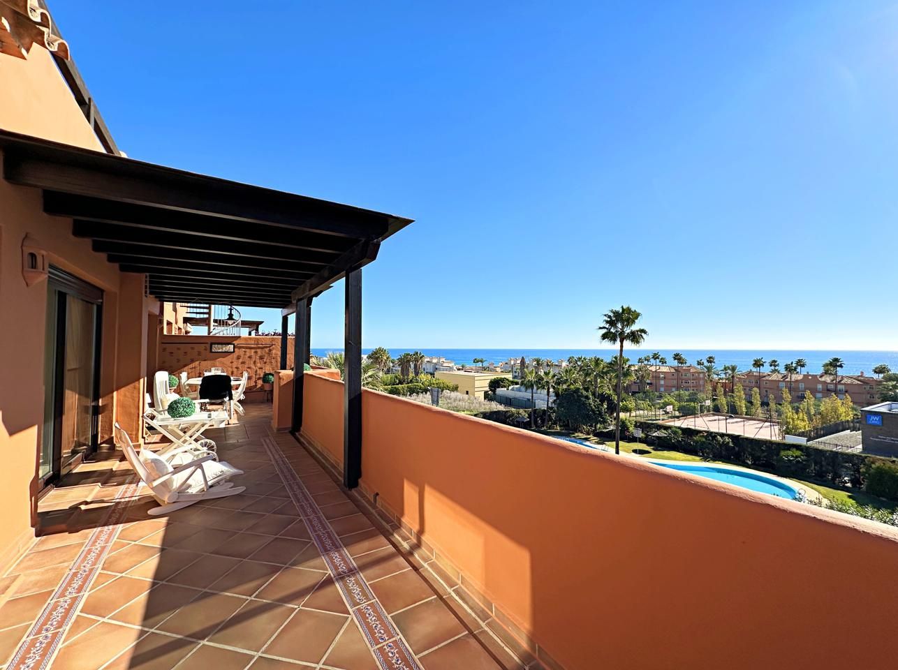 Terraza de Piso en venta en Estepona con Aire acondicionado, Terraza y Trastero
