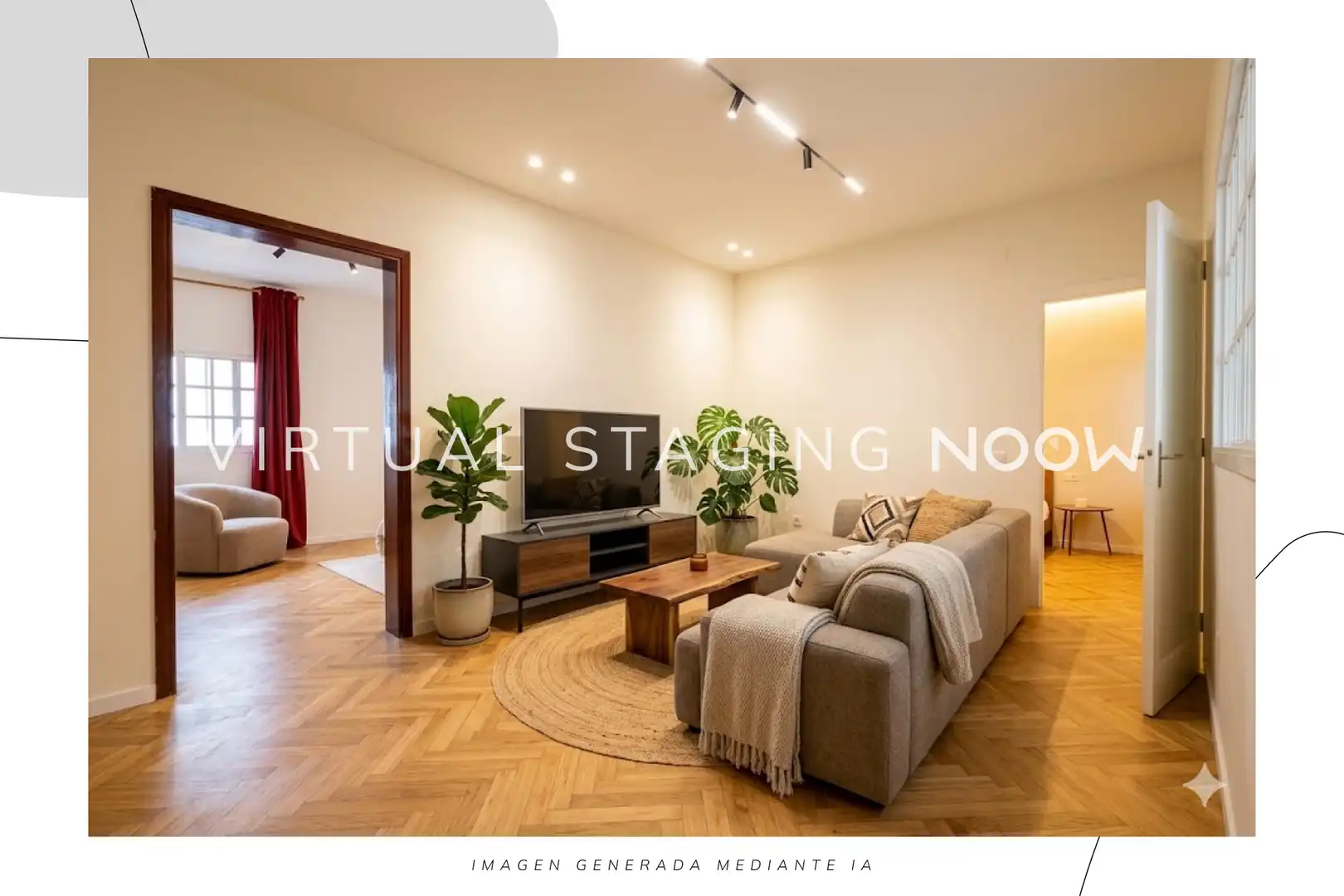 Wohnzimmer von Wohnung zum Verkauf in  Santa Cruz de Tenerife Capital mit Terrasse und Abstellraum