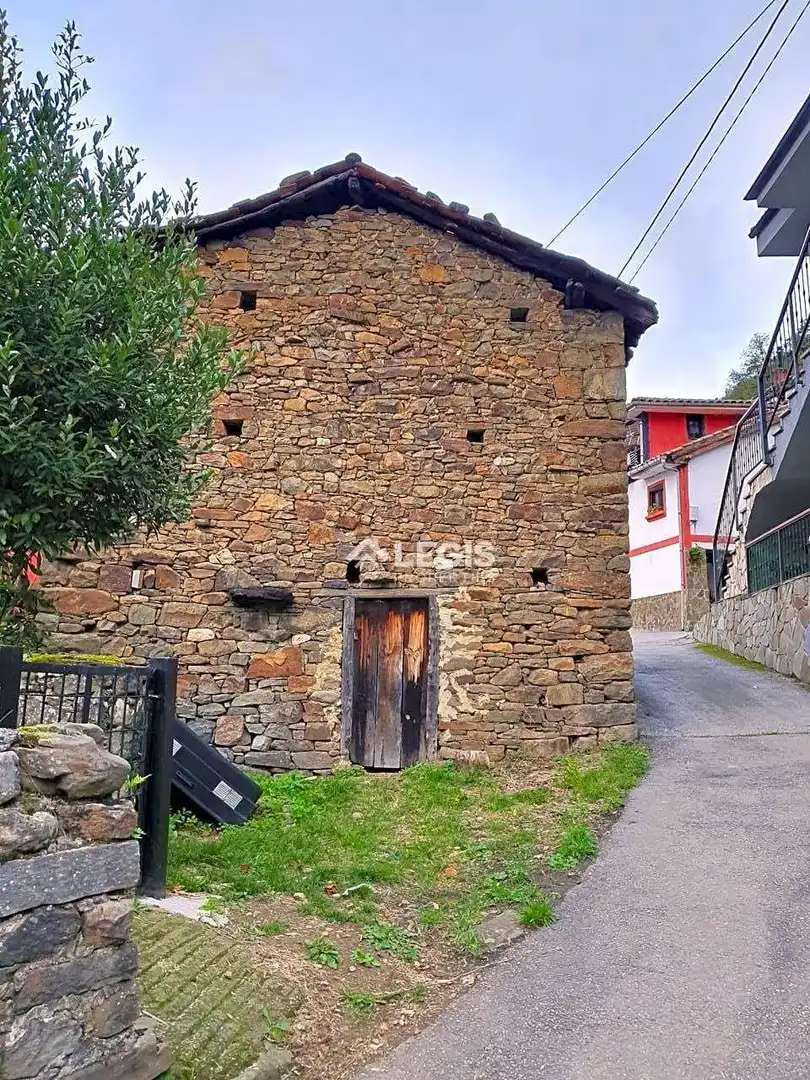 Vista exterior de Casa o chalet en venta en Aller con Terraza