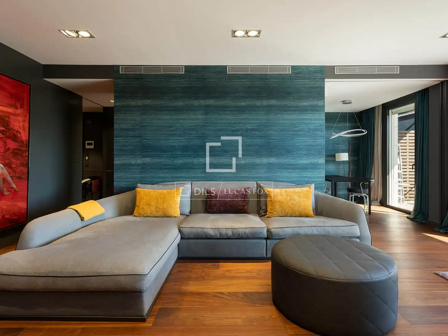 Sala de estar de Piso en venta en Barcelona con Aire acondicionado, Calefacción y Terraza