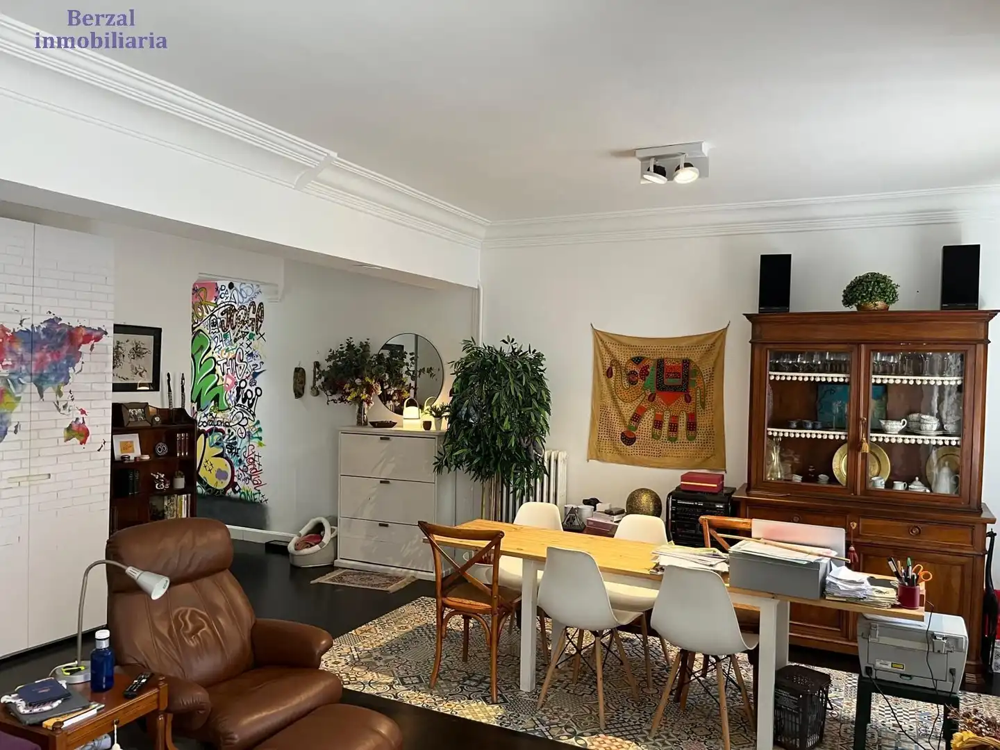 Dining room of Flat for sale in  Logroño  with Air Conditioner, Heating and Terrace