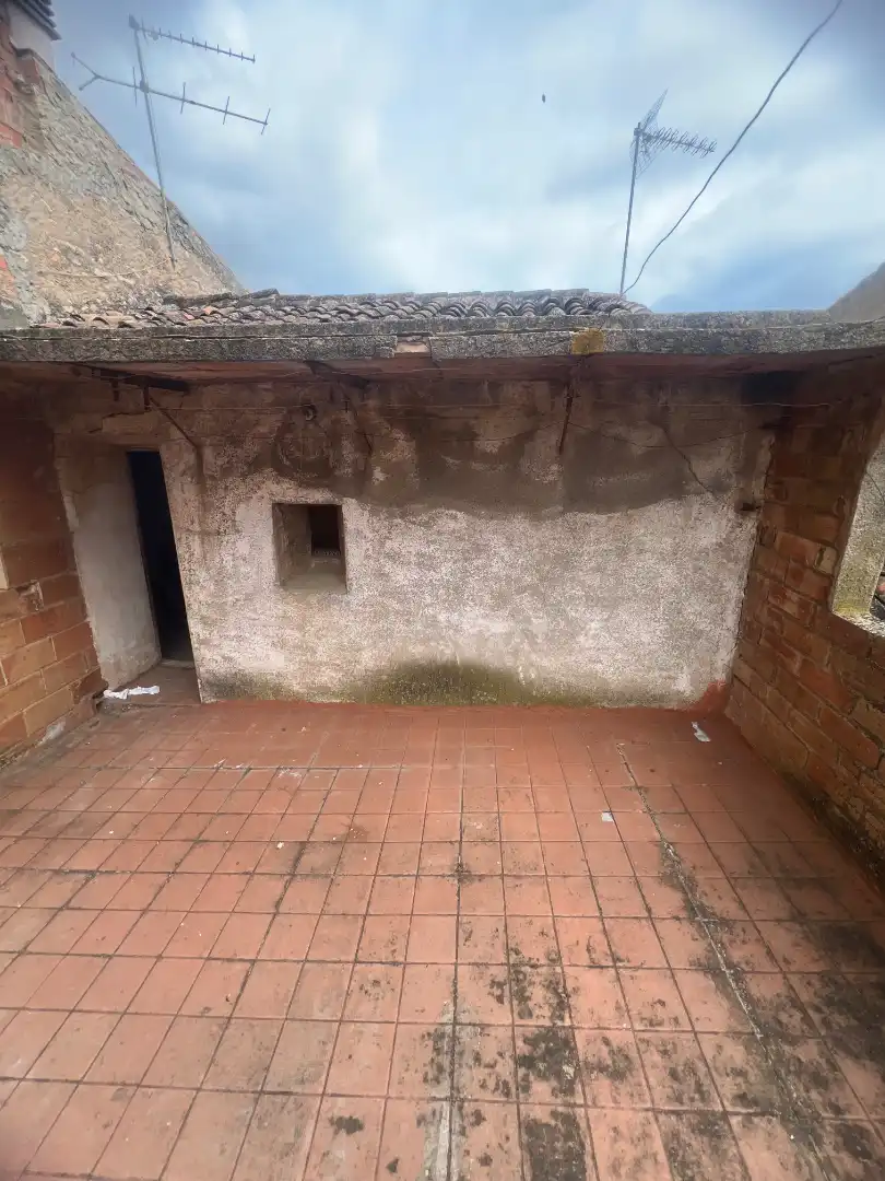 Vista exterior de Casa adosada en venda en El Pla de Santa Maria