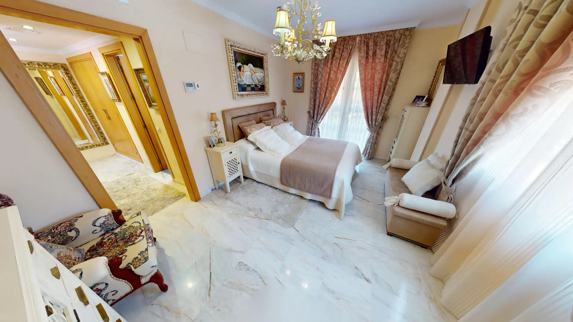 Habitación de Casa o chalet en venta en Torremolinos con Aire acondicionado, Calefacción y Jardín privado