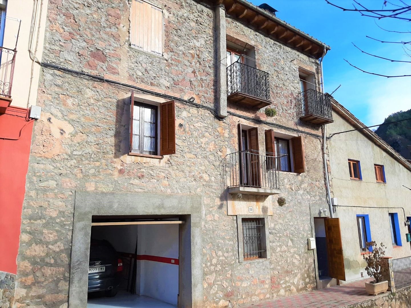 Exterior view of Duplex for sale in Ogassa  with Parquet flooring, Storage room and Furnished