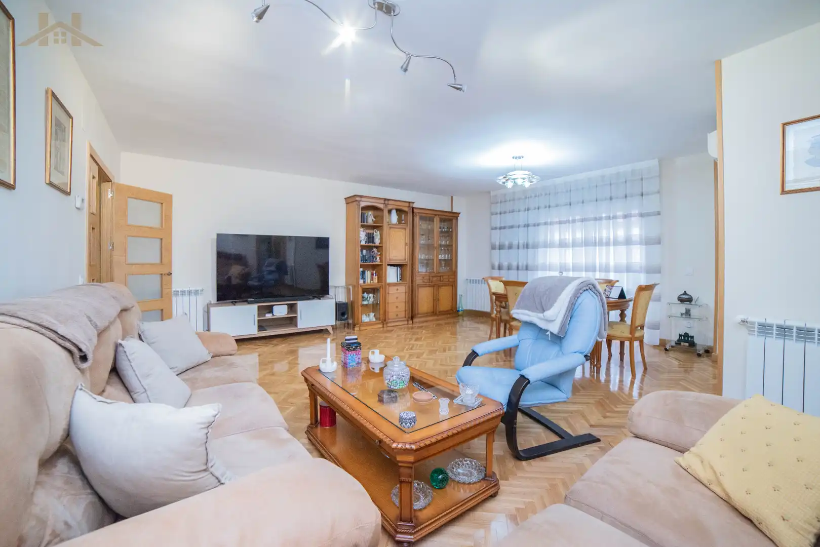 Living room of Flat for sale in Leganés  with Air Conditioner, Heating and Terrace