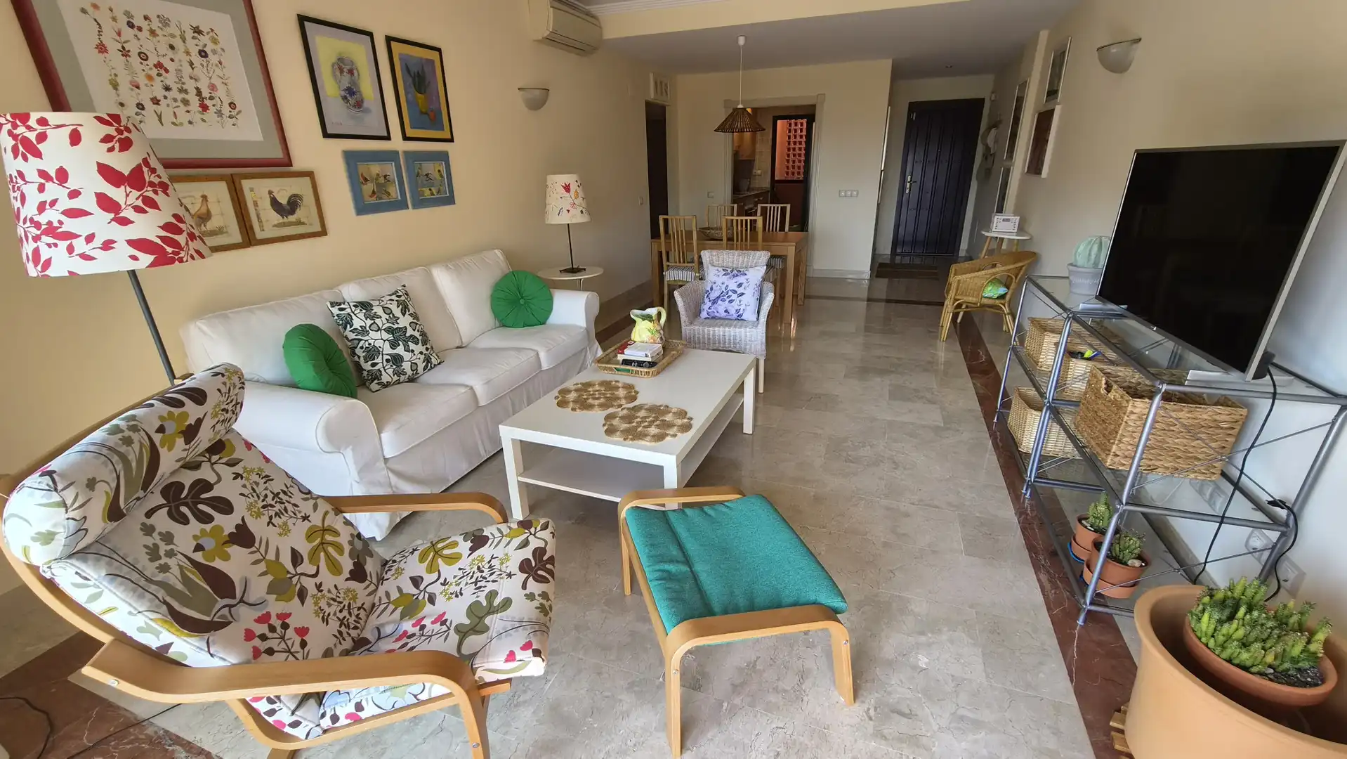 Living room of Apartments for sale in Estepona  with Air Conditioner, Terrace and Storage room