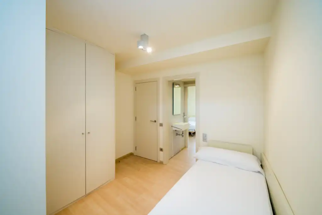 Schlafzimmer von Maisonette zum Verkauf in Calonge i Sant Antoni mit Klimaanlage, Heizung und Privatgarten
