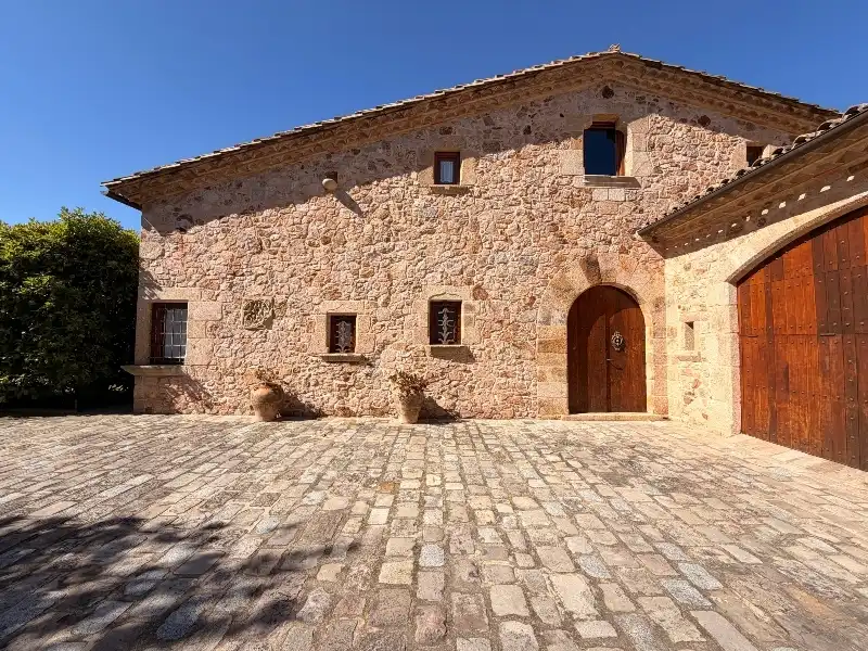 Exterior view of Houses for sale in Sant Feliu de Guíxols  with Air Conditioner, Heating and Private garden