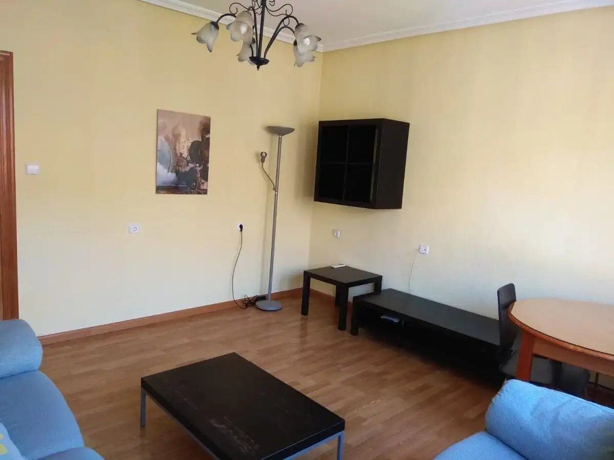 Living room of Flat for rent in Murcia  with Air Conditioner, Storage room and Furnished
