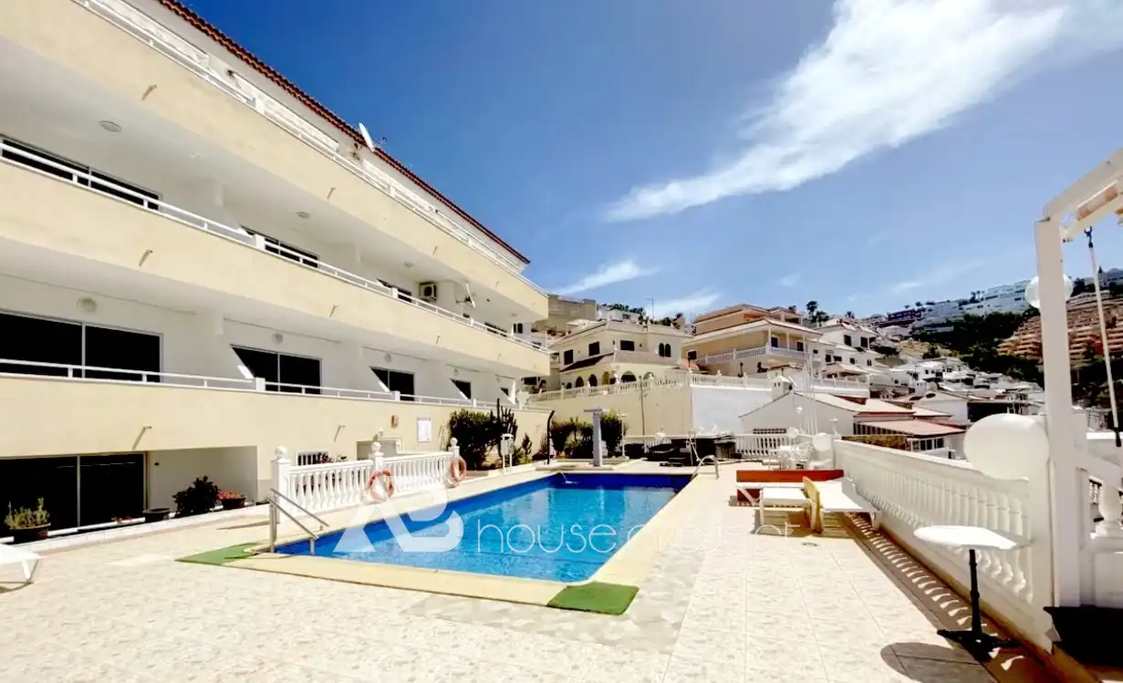 Schwimmbecken von Wohnung zum Verkauf in Adeje mit Terrasse, Möbliert und Gemeinschaftspool