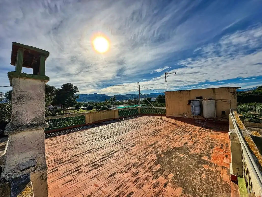 Terrassa de Casa o xalet en venda en Beniarbeig amb Jardí privat, Terrassa i Traster