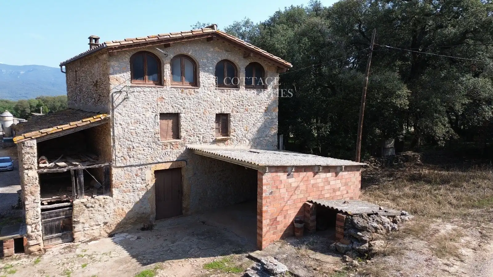 Vista exterior de Finca rústica en venta en Serinyà