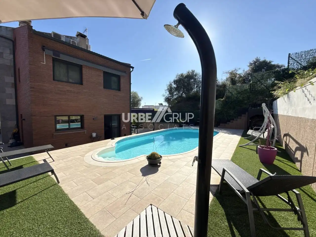 Piscina de Casa o xalet en venda en Masquefa amb Aire condicionat, Calefacció i Jardí privat