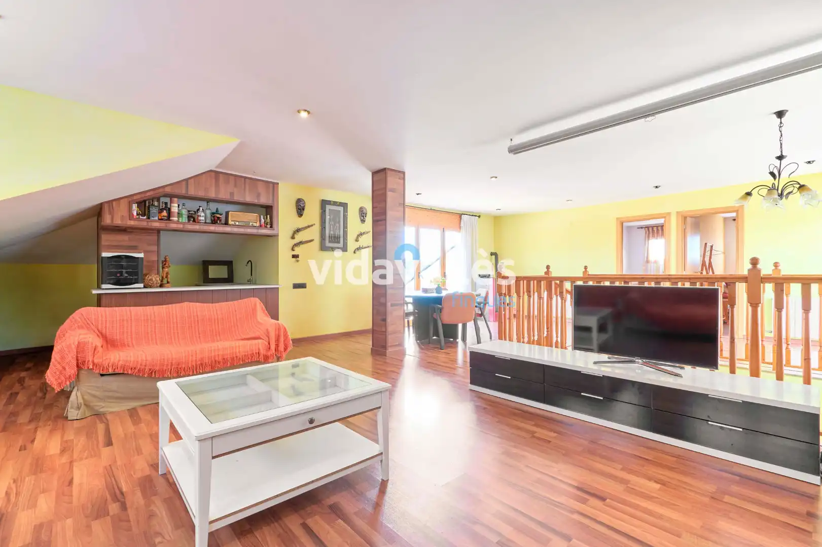 Sala de estar de Casa o chalet en venta en Sant Celoni con Aire acondicionado, Calefacción y Jardín privado