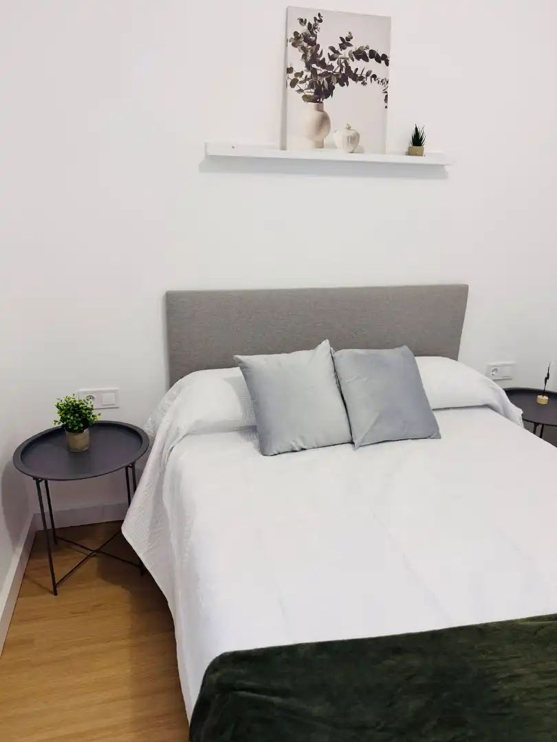 Bedroom of Flat for rent in Castellón de la Plana / Castelló de la Plana  with Furnished, Washing machine and TV