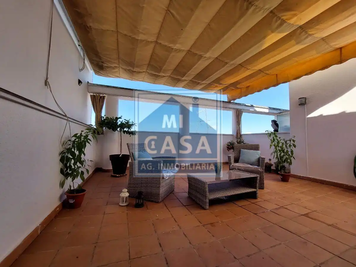 Terrasse von Dachboden zur Miete in Mérida mit Klimaanlage, Heizung und Terrasse