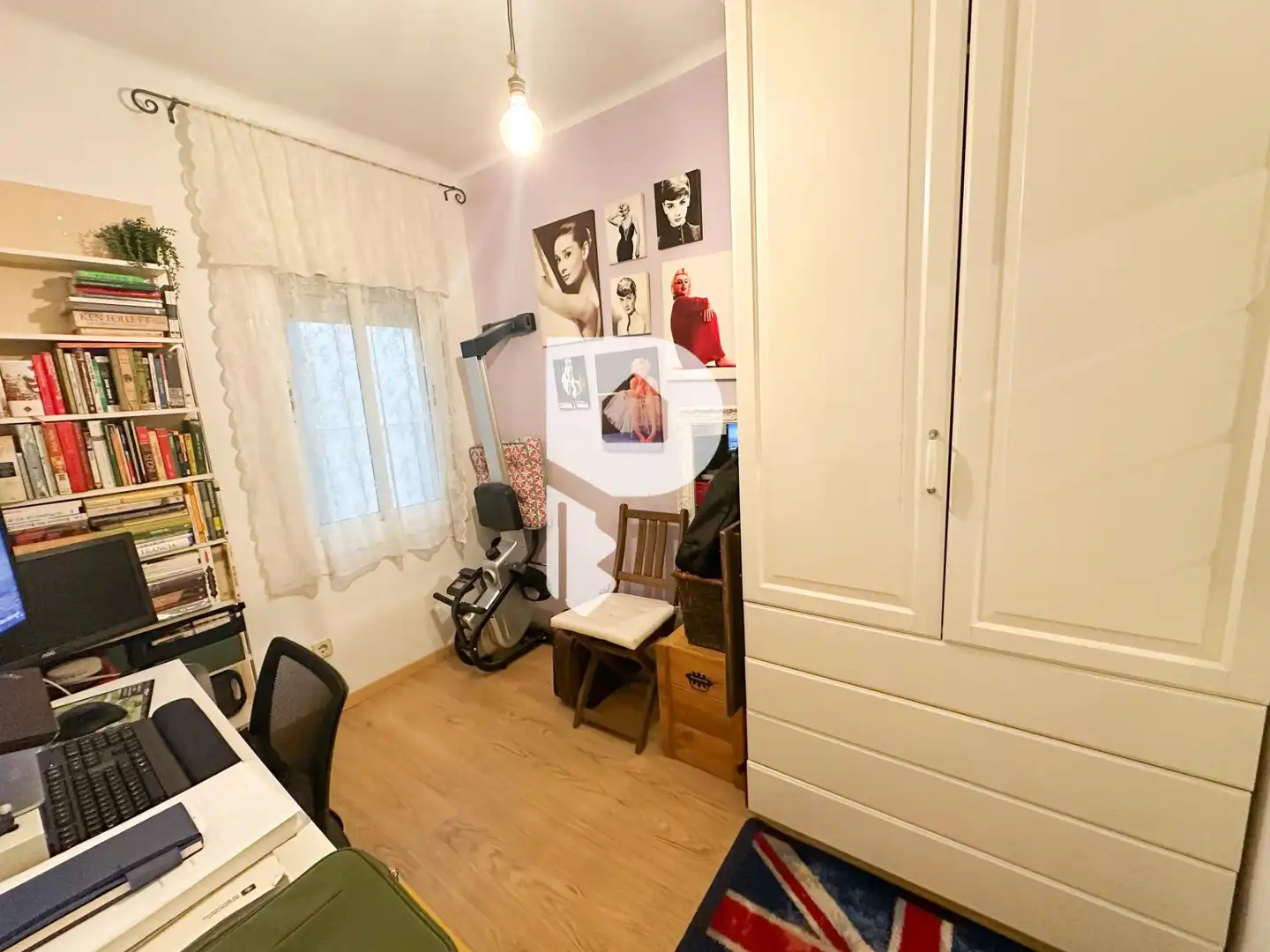 Bedroom of Flat for sale in Cornellà de Llobregat  with Air Conditioner, Heating and Parquet flooring