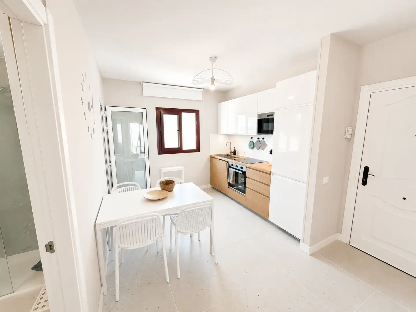 Cuina de Apartament en venda en Antigua amb Traster, Moblat i Piscina comunitària