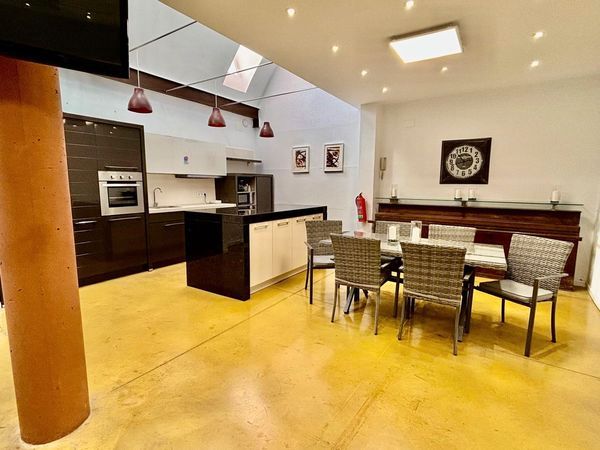 Cocina de Dúplex en venta en Alcázar de San Juan con Aire acondicionado, Calefacción y Terraza