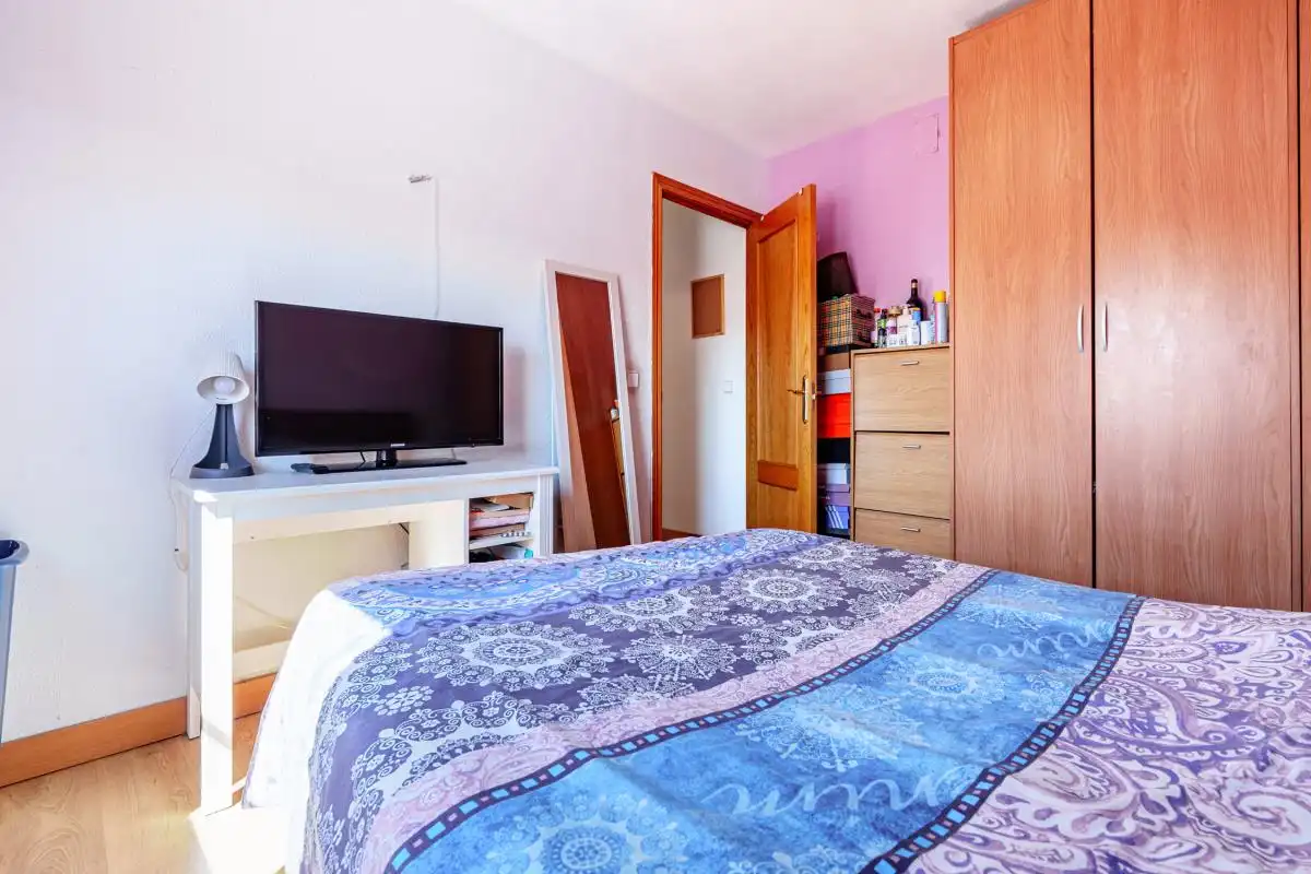 Bedroom of Flat for sale in Madrid  with Heating, Terrace and Balcony