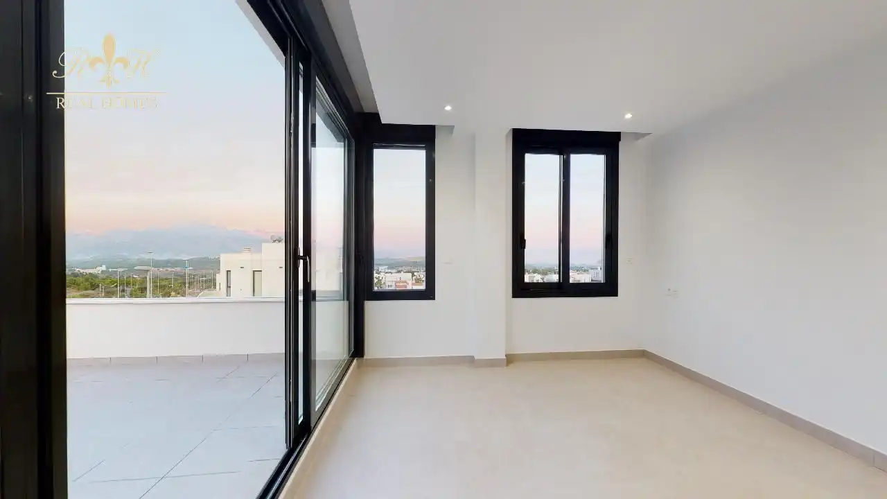 Terraza de Casa o chalet en venta en Polop con Aire acondicionado, Calefacción y Trastero