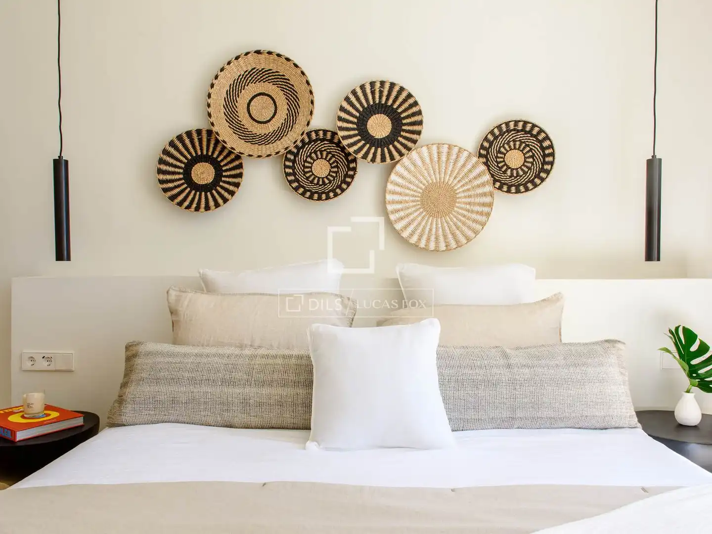 Bedroom of Houses for sale in Santa Eulària des Riu  with Air Conditioner and Swimming Pool