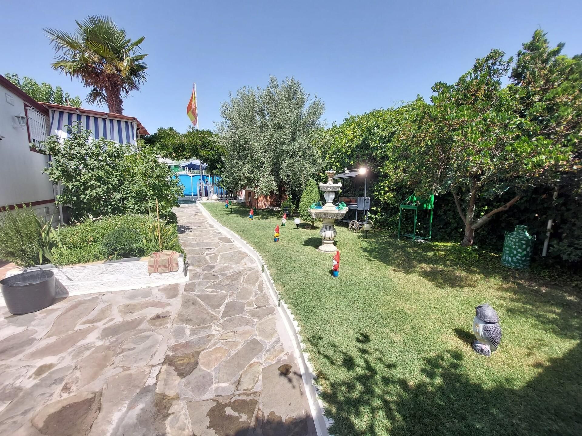 Jardí de Casa o xalet en venda en El Molar (Madrid) amb Aire condicionat, Calefacció i Jardí privat