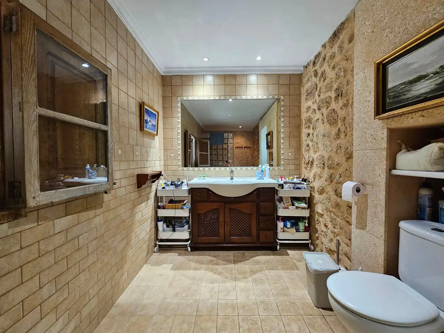 Bany de Casa o xalet en venda en Lloret de Vistalegre amb Aire condicionat, Traster i Piscina