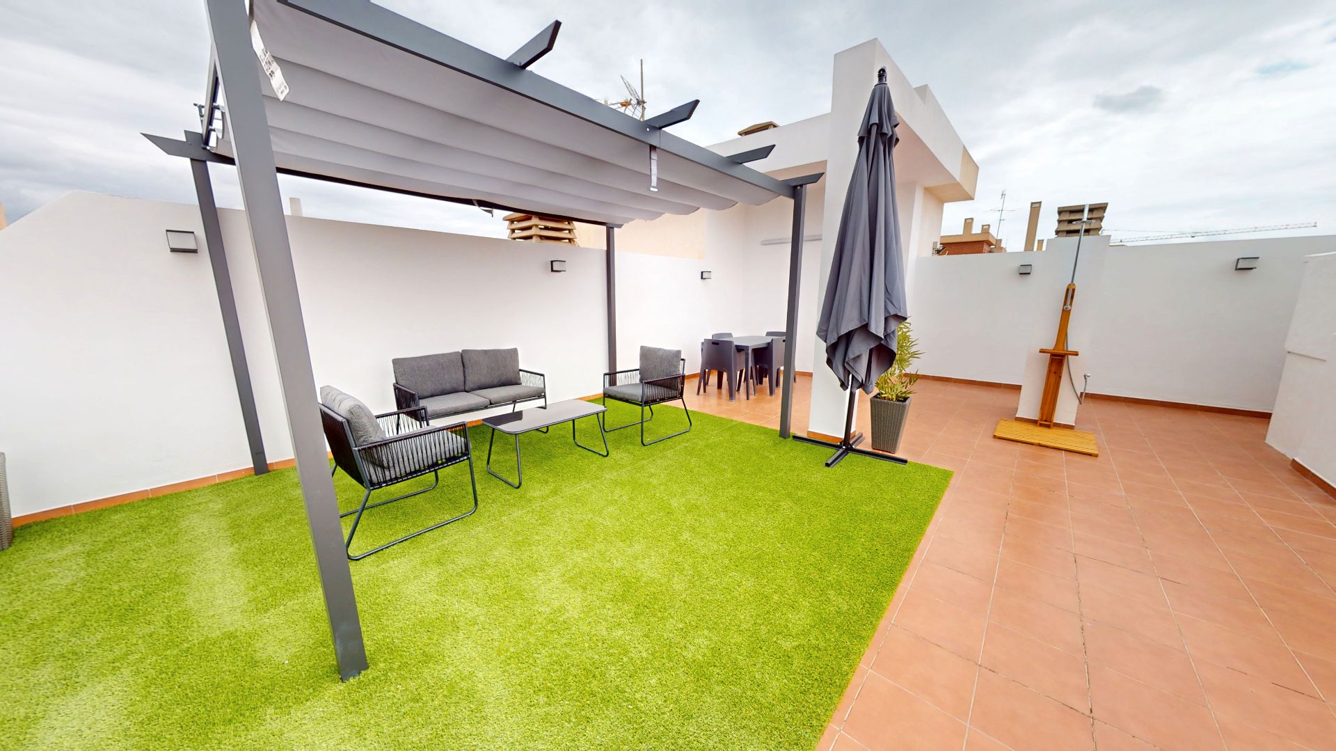 Terraza de Ático en venta en El Campello con Aire acondicionado, Jardín privado y Terraza