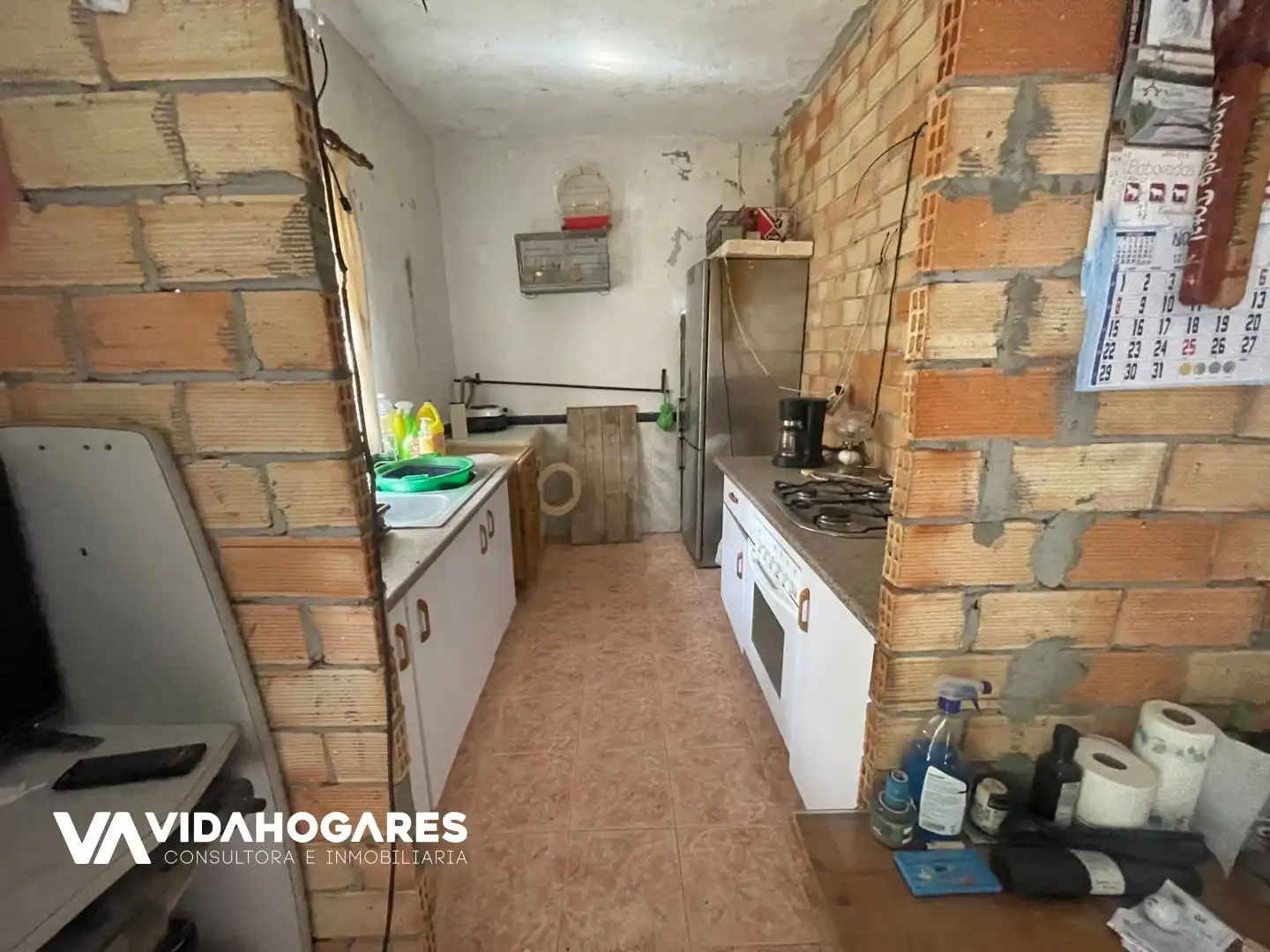 Cocina de Finca rústica en venta en Roquetas de Mar