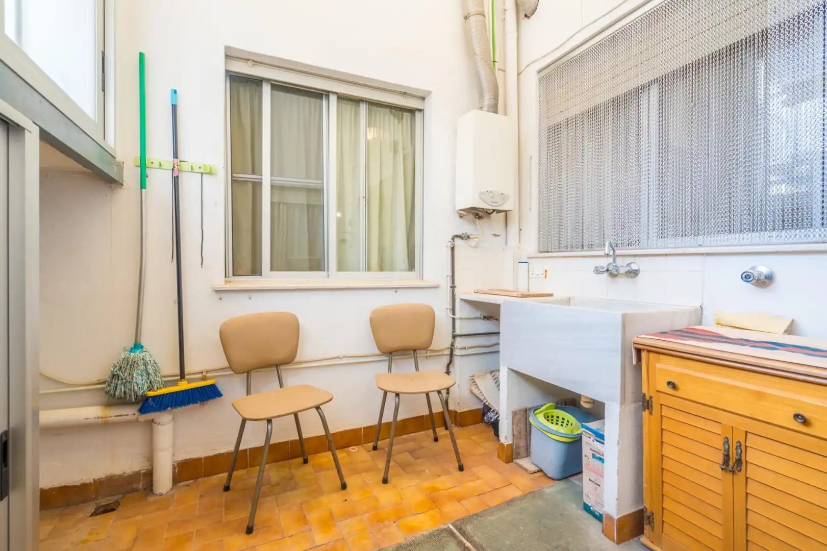 Cocina de Casa adosada en venta en Sagunto / Sagunt con Terraza