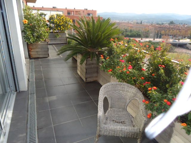 Terrace of Attic for rent in Sant Cugat del Vallès  with Heating, Parquet flooring and Terrace