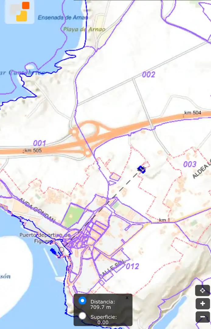 Exterior view of Land for sale in Castropol