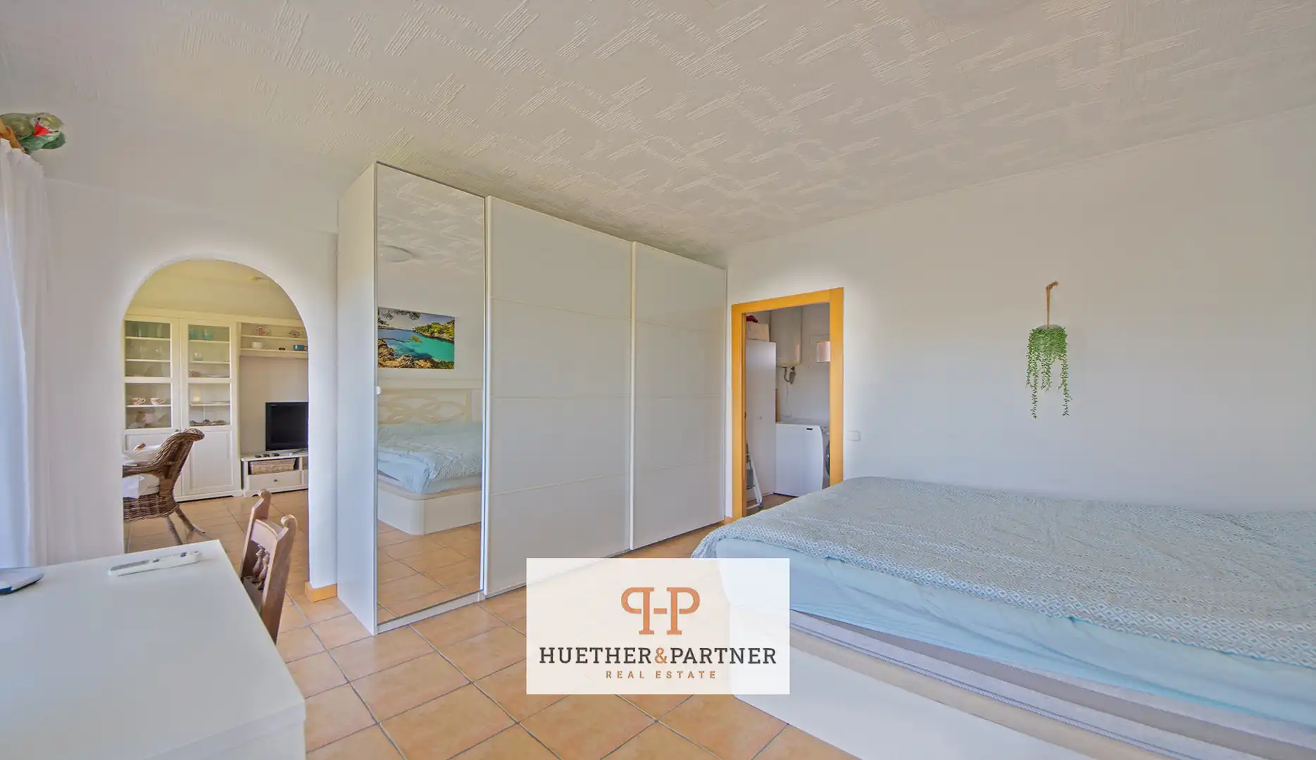 Bedroom of Flat for sale in Manacor  with Air Conditioner and Furnished