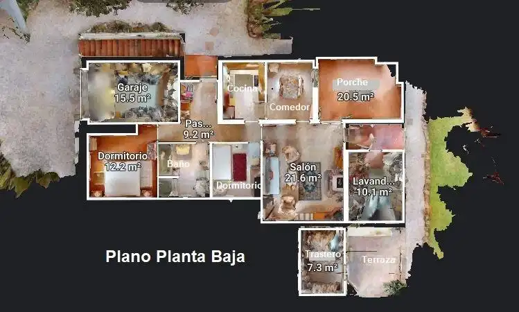 Haus oder Chalet zum Verkauf in Alhaurín El Grande mit Klimaanlage, Privatgarten und Terrasse