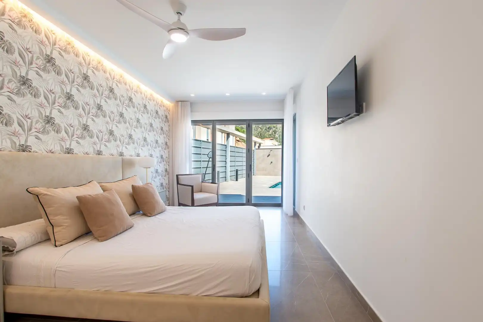 Habitación de Casa o chalet en venta en Murcia con Aire acondicionado, Calefacción y Jardín privado