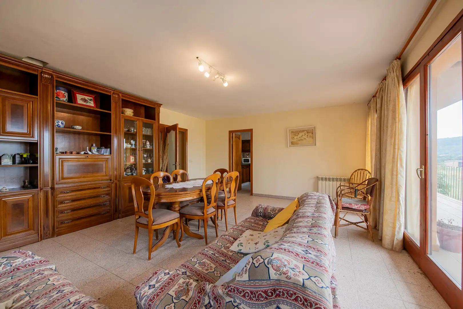 Living room of Houses for sale in Maià de Montcal  with Heating, Terrace and Storage room