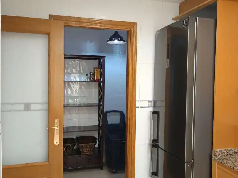 Küche von Wohnung zur Miete in Alboraya mit Klimaanlage