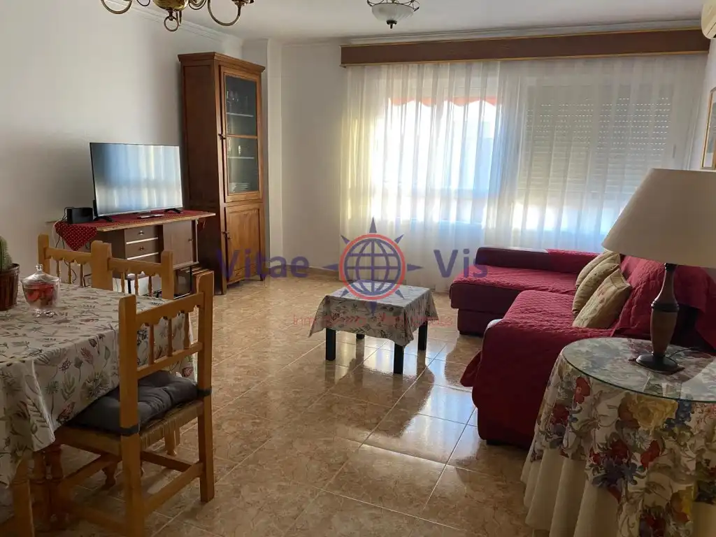 Sala de estar de Piso en venta en Lorca con Amueblado