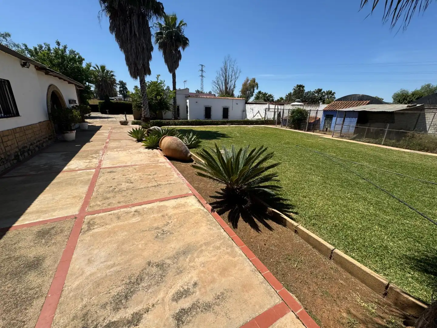 Jardín de Casa o chalet en venta en Dos Hermanas con Aire acondicionado, Jardín privado y Trastero
