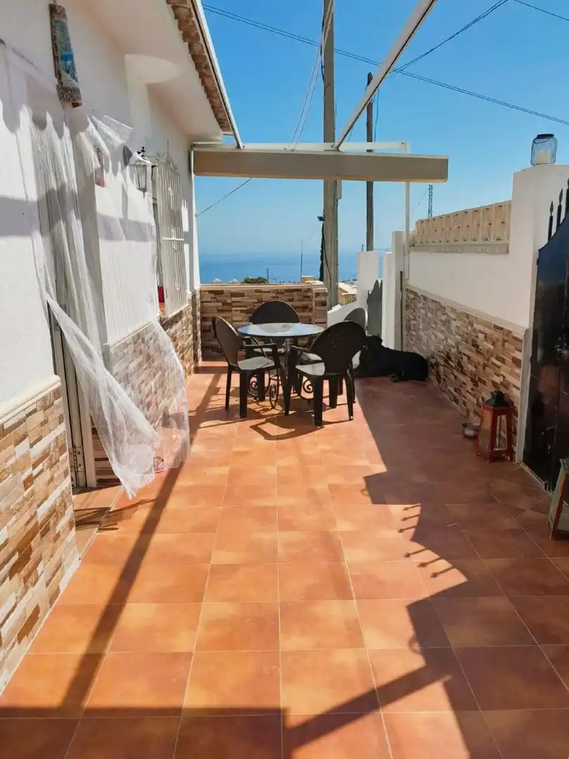 Terraza de Finca rústica en venta en Marbella con Aire acondicionado, Jardín privado y Trastero