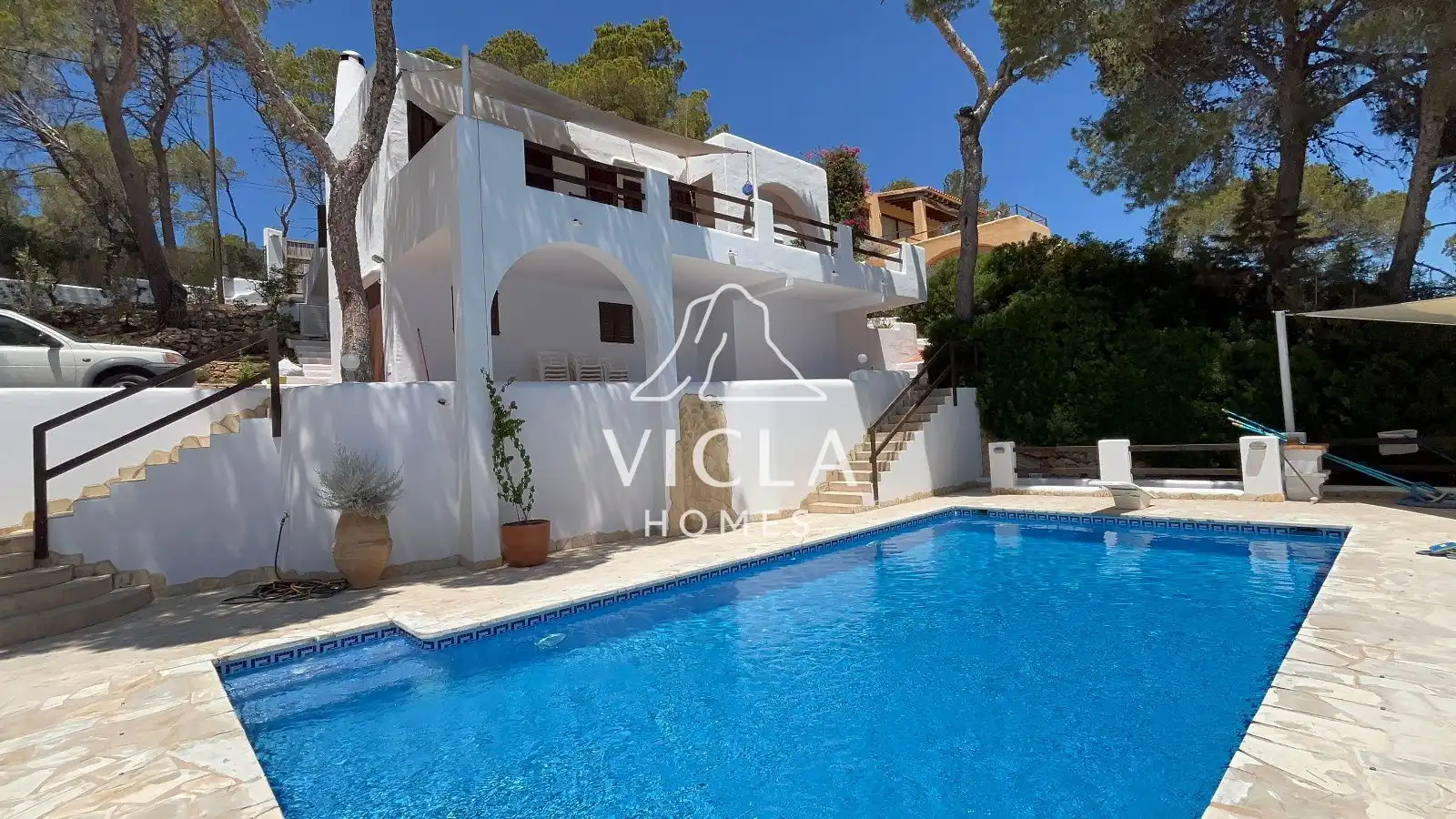 Vista exterior de Casa o chalet de alquiler en Sant Josep de sa Talaia con Aire acondicionado, Calefacción y Terraza