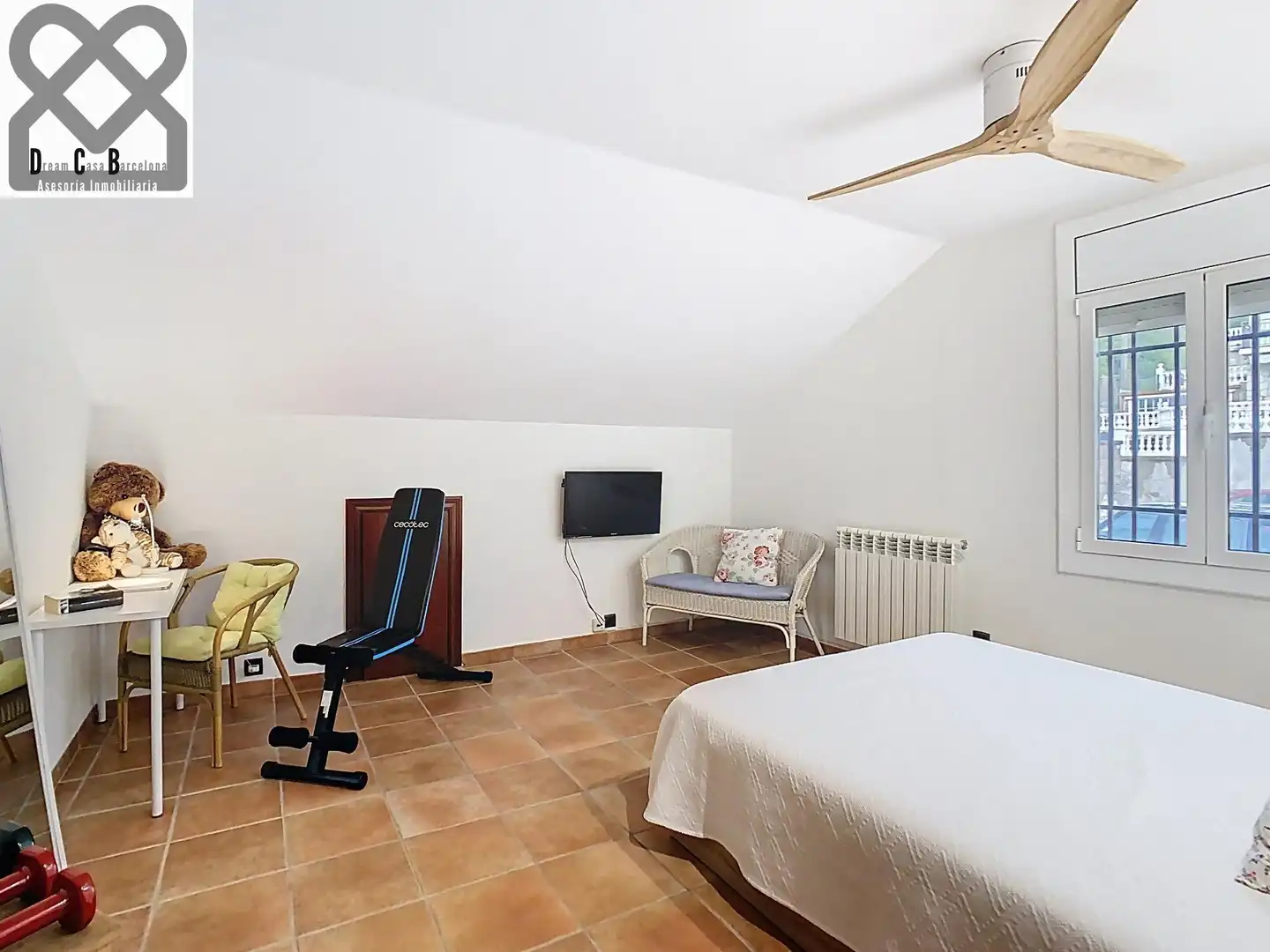 Dormitori de Casa o xalet en venda en Caldes de Montbui amb Aire condicionat, Calefacció i Jardí privat